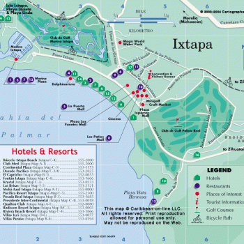 MAPS | Location | TRONCONES VACATION RENTALS