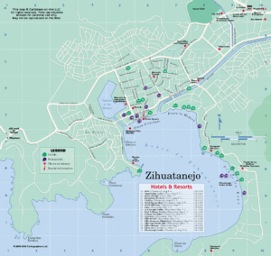 Zihuatanejo Map